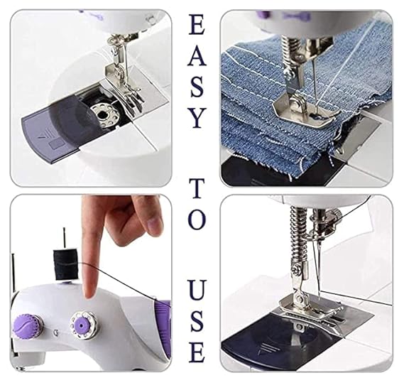 Mini 4-in-1 Electric Household Sewing Machine