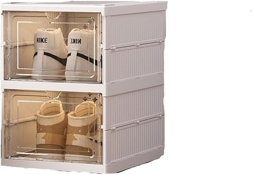 Foldable Storage Boxes Set (4-Piece Organizer)