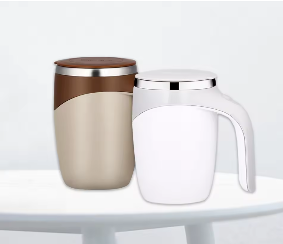 Self Stirring Mug with Lid